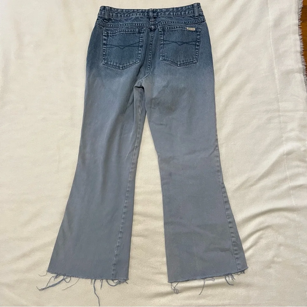 Zana Di Juniors 7 ombré jeans vintage flare 90s Y2K punk grunge